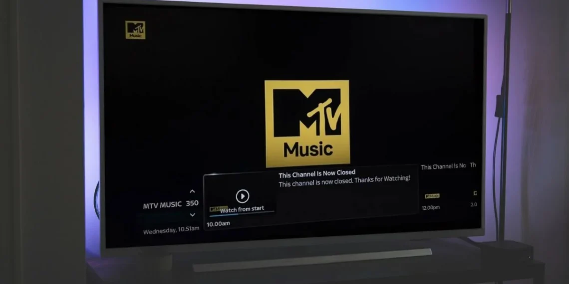 MTV Channels Removed from Sky: End of an Era for UK Music TV